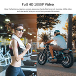 Lunettes de cyclisme caméra HD 1080P intégrée