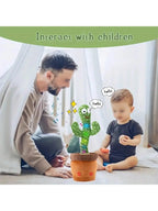 Jouets Cactus chantant, imitant, répétant ce que vous dites