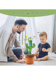 Jouets Cactus chantant, imitant, répétant ce que vous dites