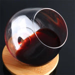 Verre à whisky et vin rotatif irrégulier