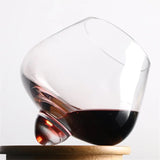 Verre à whisky et vin rotatif irrégulier