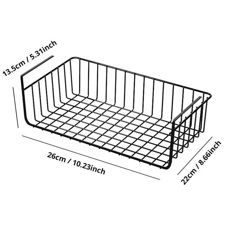 Lot de 3 Paniers de rangement à accrocher