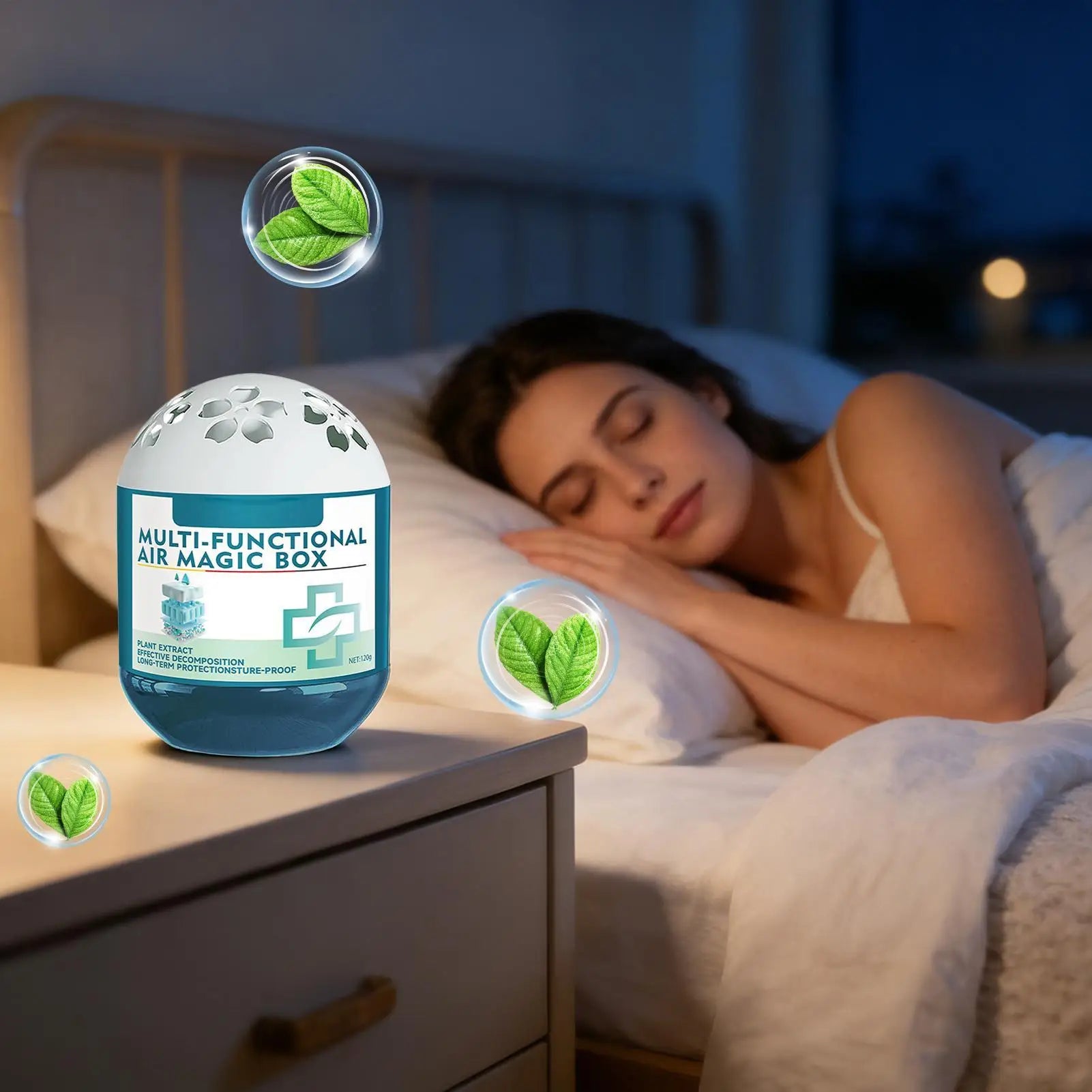 Boîte Magique Anti-Poussière – Purificateur d’Air Intérieur à Forte Absorption pour Maison et Bureau