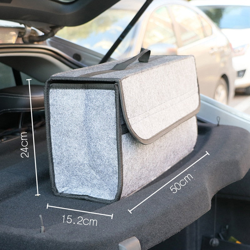 Sac de Rangement Antidérapant pour Coffre de Voiture