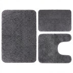 Ensemble de 3PCs de Tapis de Bain Absorbants & Antidérapants