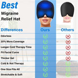 Bonnet en gel anti maux de tête