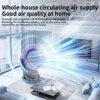 Ventilateur portable sans fil avec clips — silencieux