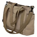 Women's Large Capacity Nylon Tote Bag – Adjustable Shoulder Strap and Removable Strap