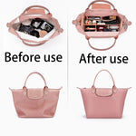 Organisateur en feutrine pour sac à main format Cabas