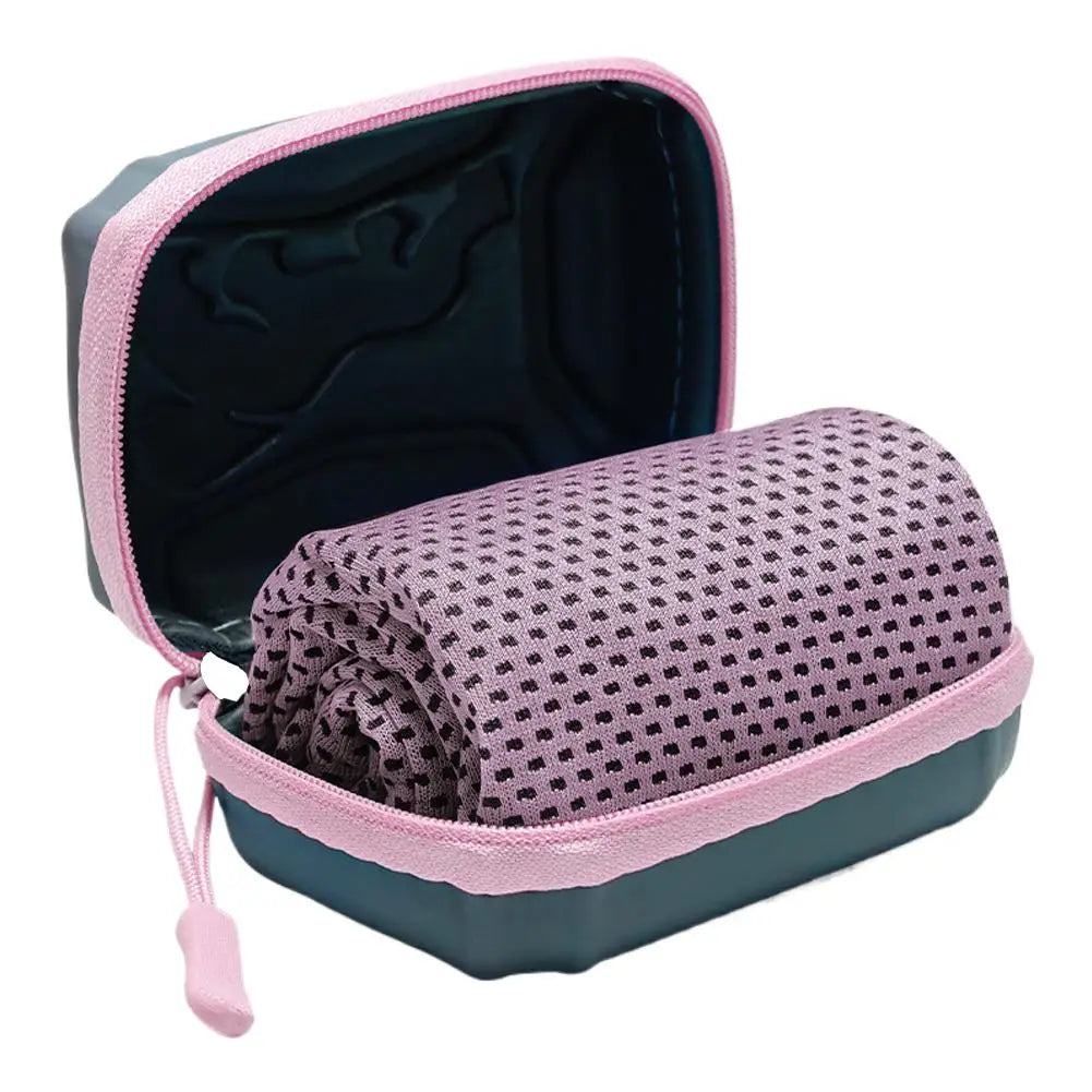 Serviette Rafraîchissante Sport & Voyage – Séchage Rapide, Légère & Compacte + Pochette OFFERTE