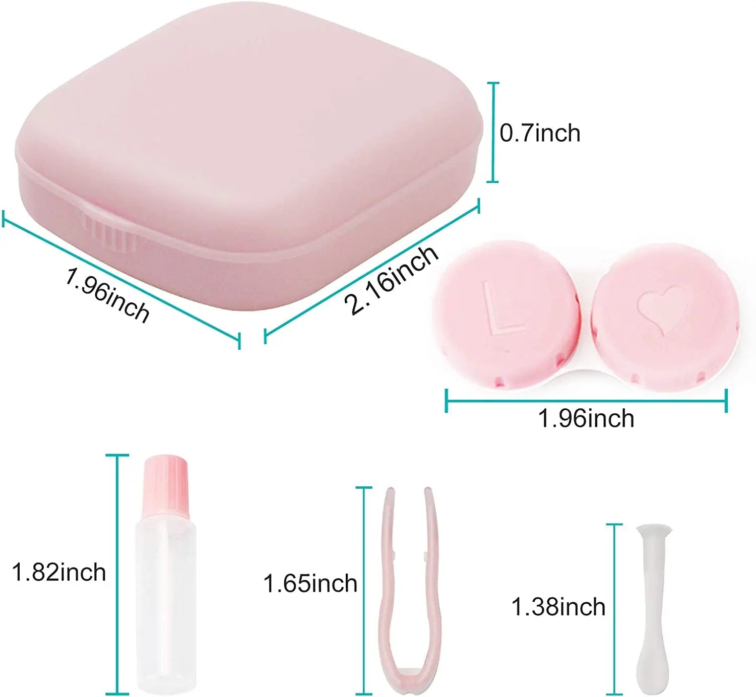 Kit de rangement de lentilles de contact - 1 ACHETE = 1 OFFERT