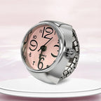 Montre Bague Originale Unisexe – Montre à Cadran Multicouleur & Rond en Alliage