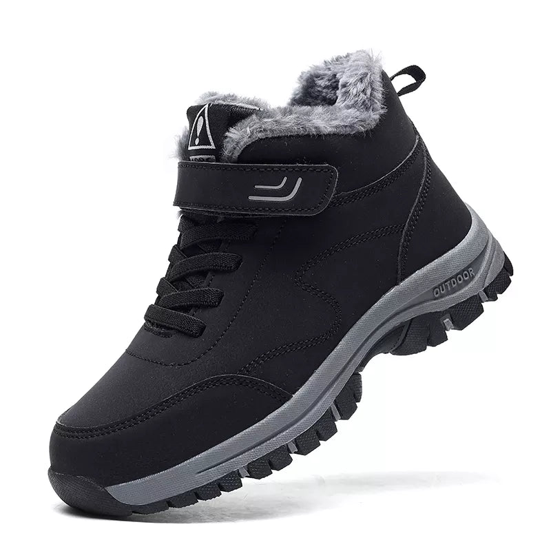 Bottines Fourrées Unisexes - Velcro Réglable