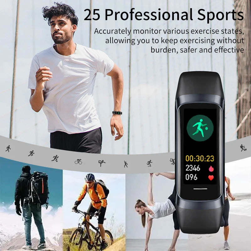 Montre Connectée AMOLED – Smartwatch Étanche avec Suivi Sport et Fréquence Cardiaque