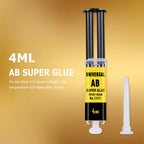 3x Colles AB Universelle Ultra Résistante - Multi-Matériaux