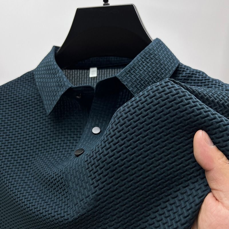 Polo de punto calado transpirable - Hombre