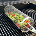 Grille de Barbecue Circulaire en Acier Inoxydable (Lot de 2)