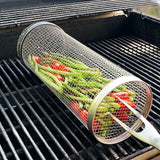 Grille de Barbecue Circulaire en Acier Inoxydable (Lot de 2)