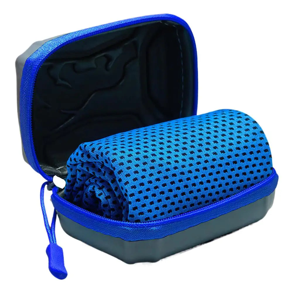 Serviette Rafraîchissante Sport & Voyage – Séchage Rapide, Légère & Compacte + Pochette OFFERTE