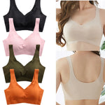 Soutien-gorge en Soie Glacée sans armatures et coutures ajustable