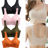 Soutien-gorge en Soie Glacée sans armatures et coutures ajustable