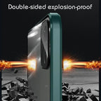 Coque Trempé magnétique Transparente pour iPhone