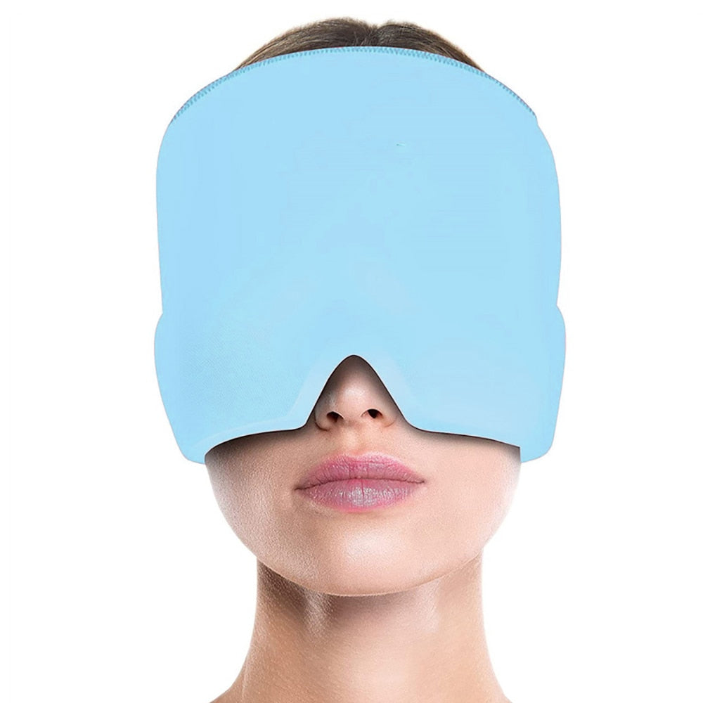 Bonnet en gel anti maux de tête