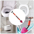 Déboucheur de Canalisation à Air Haute Pression – Puissant & Ergonomique – Pour Toilettes, Évier et Canalisations