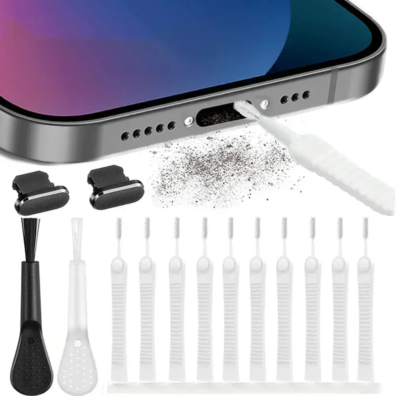 Kit de Nettoyage pour ports de charge de téléphone