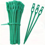 Lot de 100 Attaches de Jardin Réutilisables – Liens de Fixation Réglables pour Plantes, Vignes et Arbustes