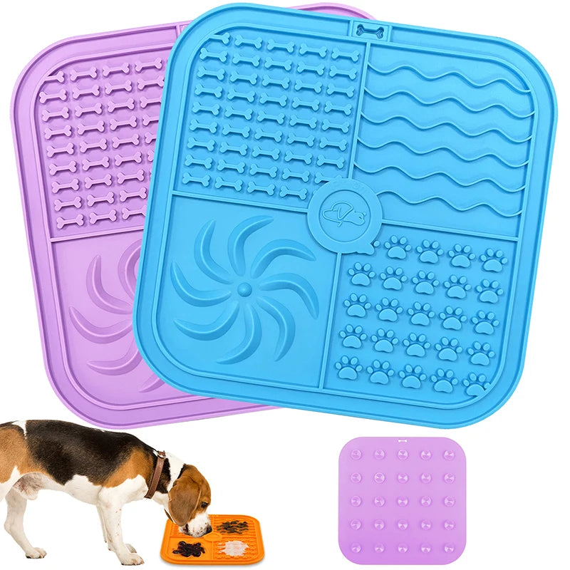 Tapis de léchage et d'occupation pour chien et chat