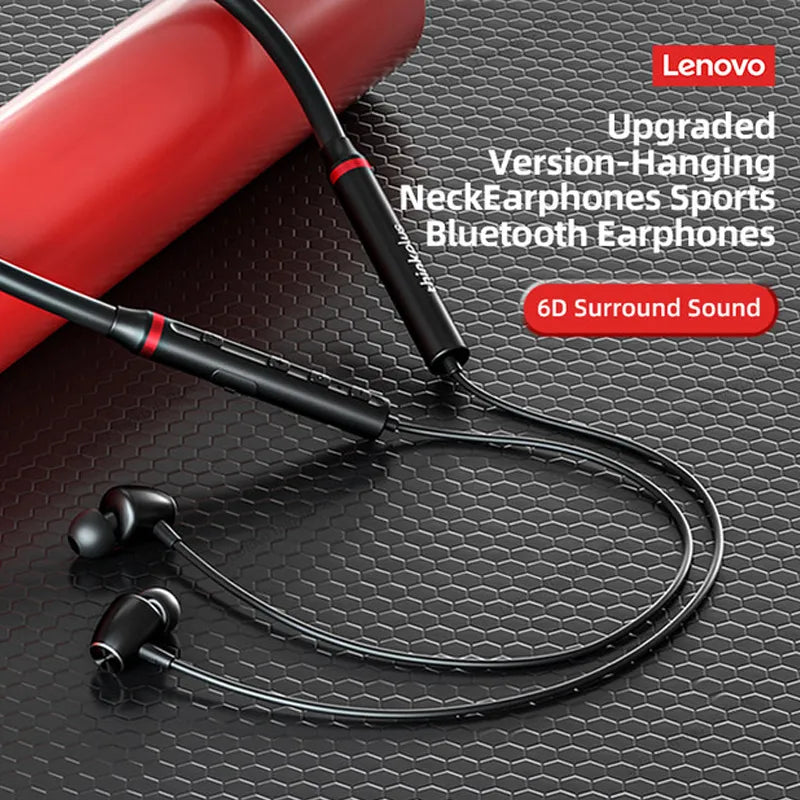 Écouteurs sans fil Bluetooth tour de cou Lenovo
