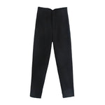 Pantalon taille haute pour femme