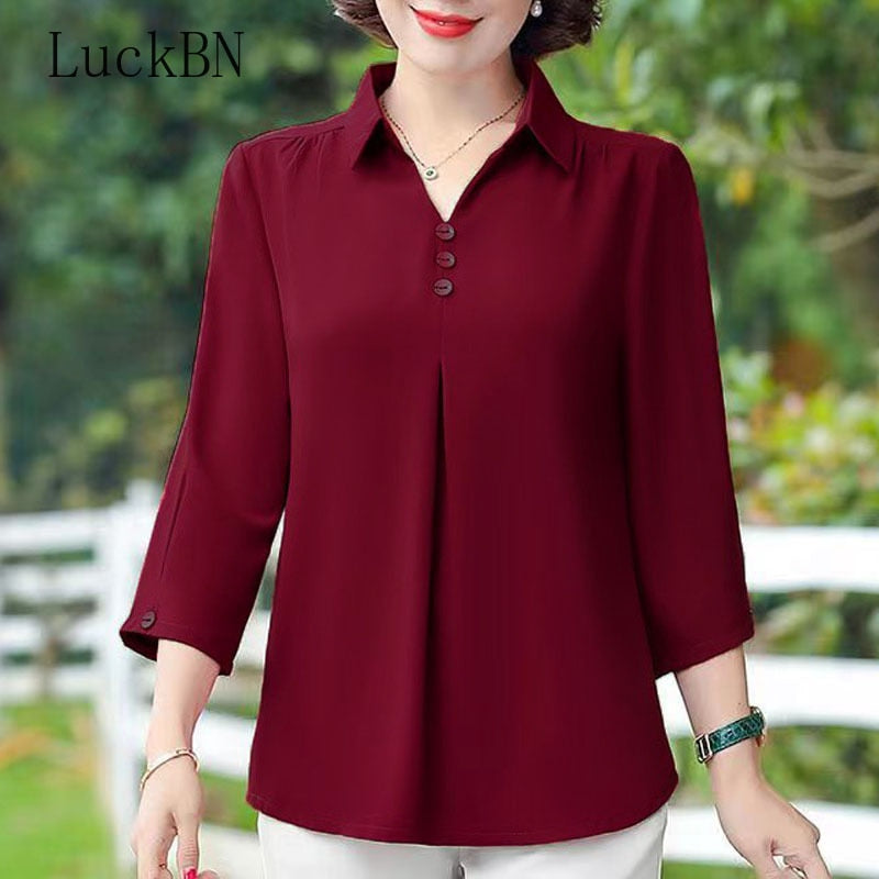Chemisier vintage ELEGANCE pour femme