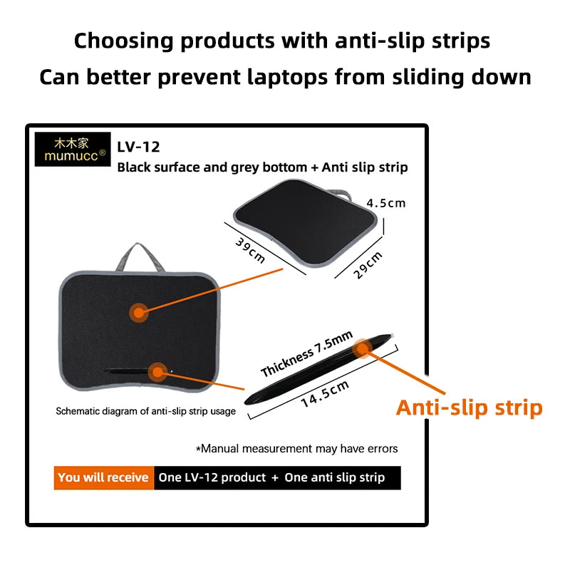 Coussin pour Ordinateur Portable avec Support