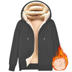 Gilet sweat à capuche - Doublure polaire