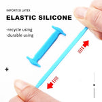 QUICK LAZY SHOELACE - 14x Lacets en silicone sans laçage