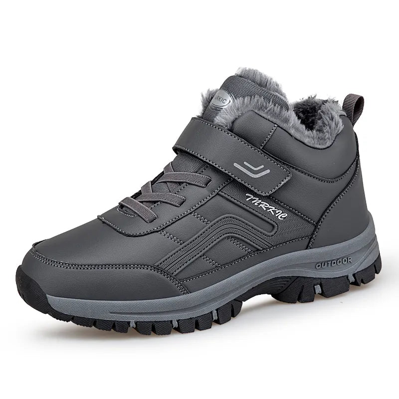 Bottines Fourrées Unisexes - Velcro Réglable
