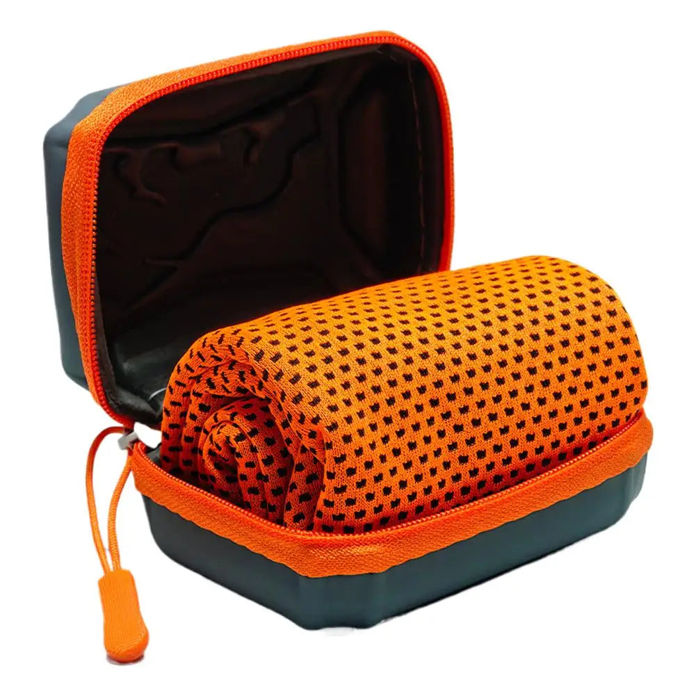 Serviette Rafraîchissante Sport & Voyage – Séchage Rapide, Légère & Compacte + Pochette OFFERTE