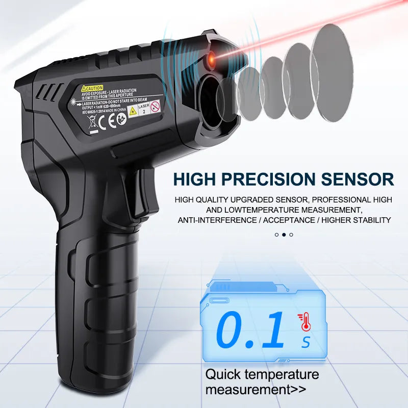 Thermomètre Laser Infrarouge Numérique