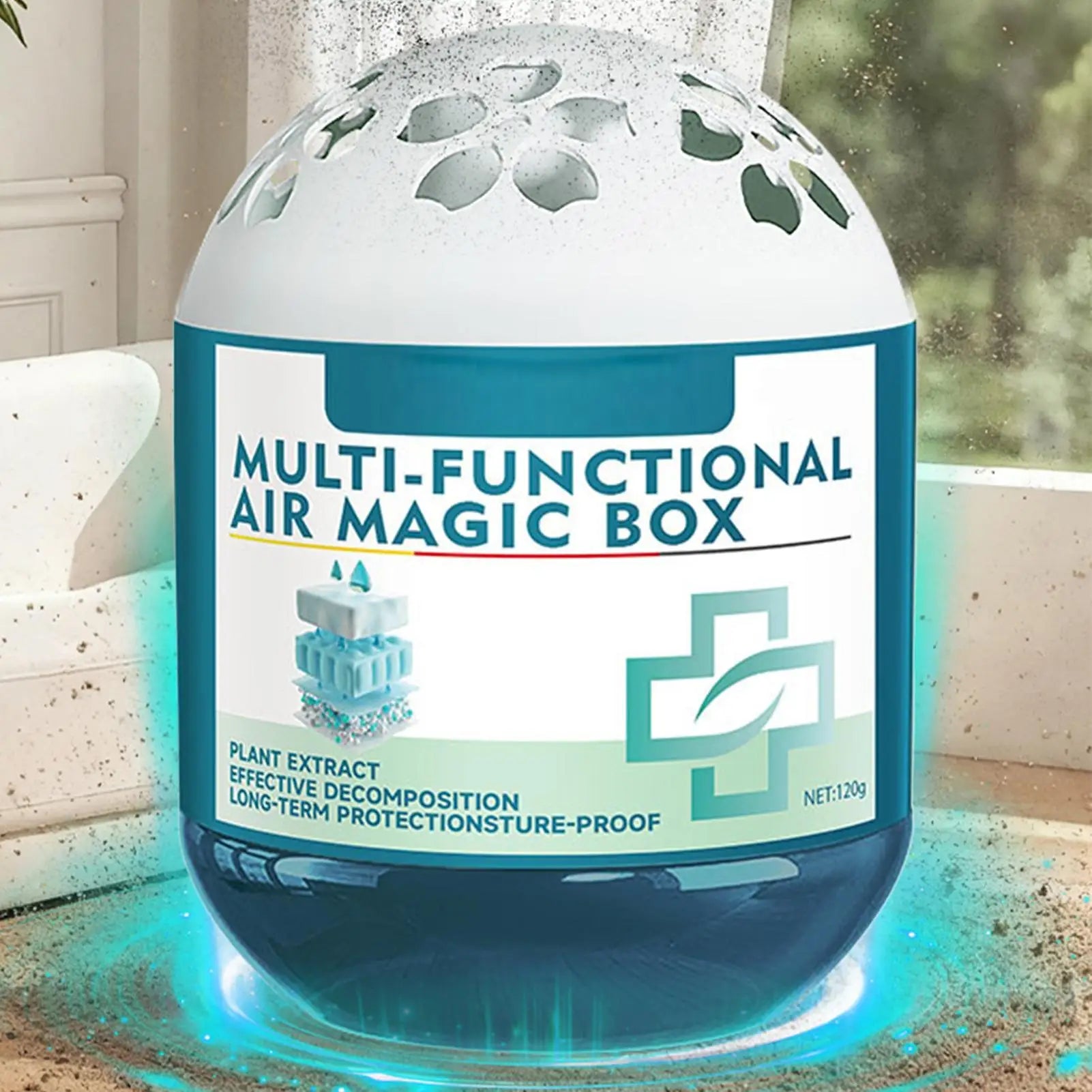 Boîte Magique Anti-Poussière – Purificateur d’Air Intérieur à Forte Absorption pour Maison et Bureau