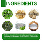Lot de 20 Patchs genoux anti inflammatoires aux plantes