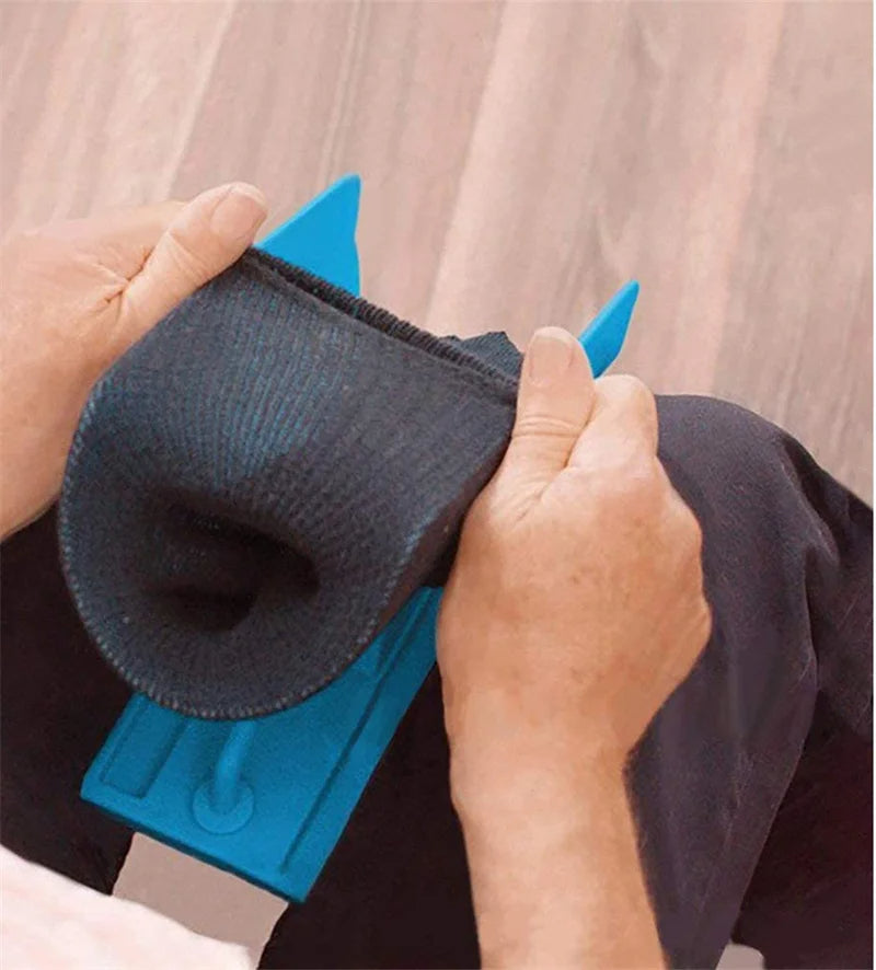 Dispositif d'aide pour mettre ses chaussettes