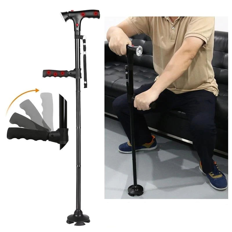 Canne Télescopique avec Lumière LED