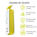 Rallonge multiprise USB - 1.8 mètres