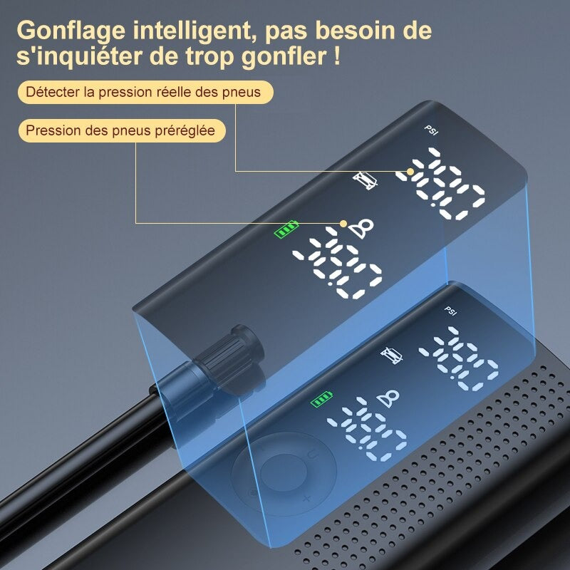 Mini compresseur d'air sans fil