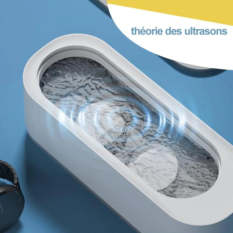 Mini nettoyeur à ultrasons pour objets