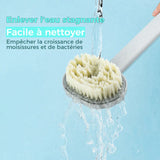 Brosse de massage et bain à manche long