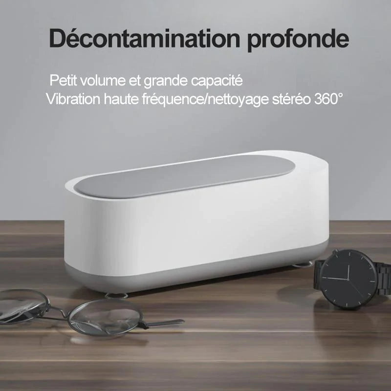 Mini nettoyeur à ultrasons pour objets