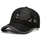 Casquette en maille respirante